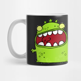 Feeling extra grinchy green Sticker Mug